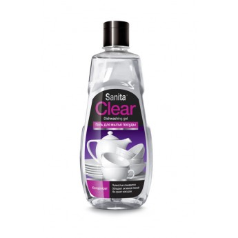 Средство для мытья посуды SANITA CLEAR, 510 г